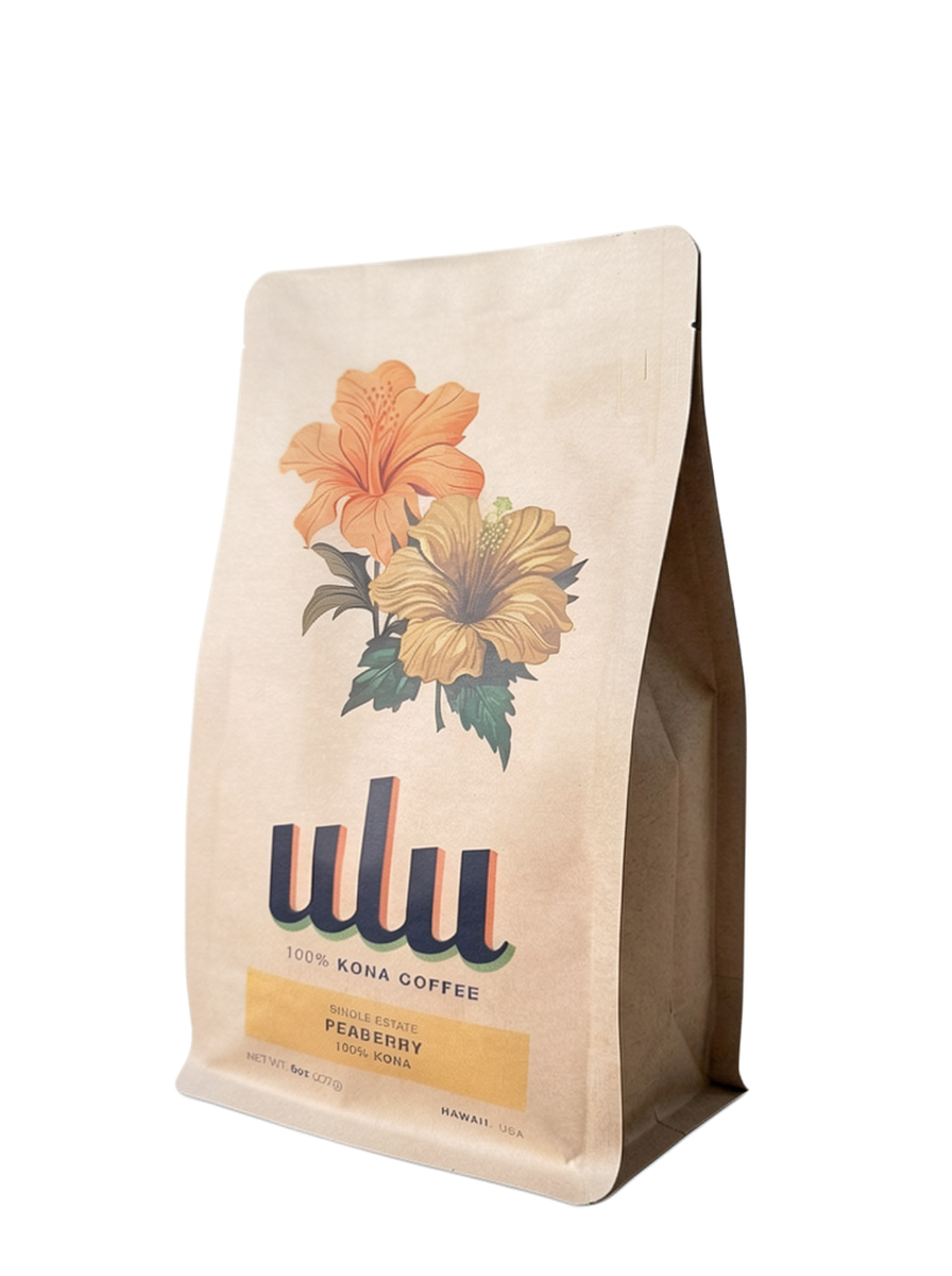 100% Kona Peaberry Coffee